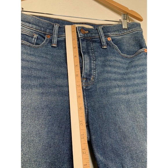 Madewell Women's 9" Mid-Rise Skinny Jeans in Fairside Wash Size 29 - Picture 8 of 12